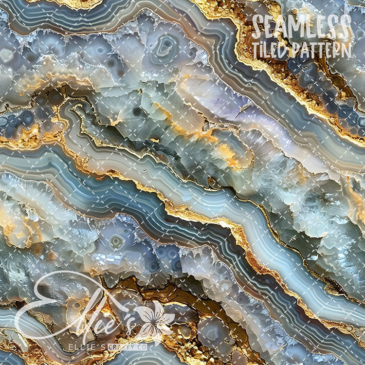Geode Version 2 - 10 Tiled Pattern Digital Images (Seamless)