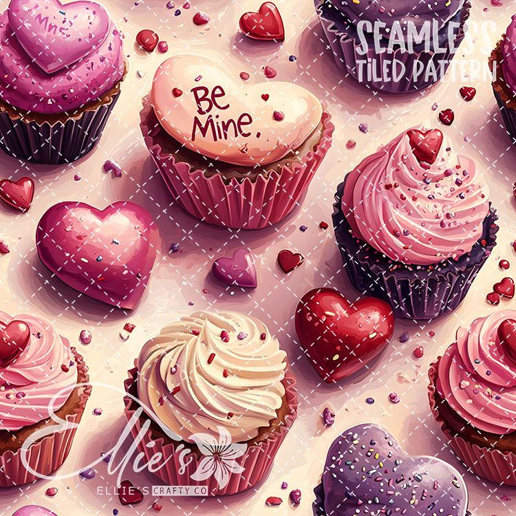 Valentines Sweets Bundle 2 - 20 Tiled Pattern Digital Images (Seamless)