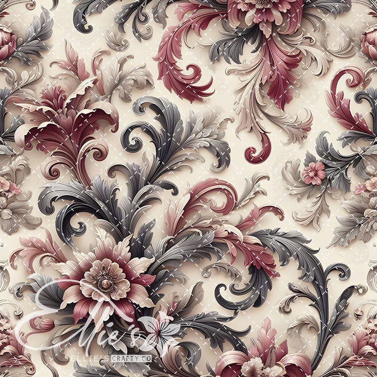 Rococo Blush 20 Digital Images (Not Seamless)