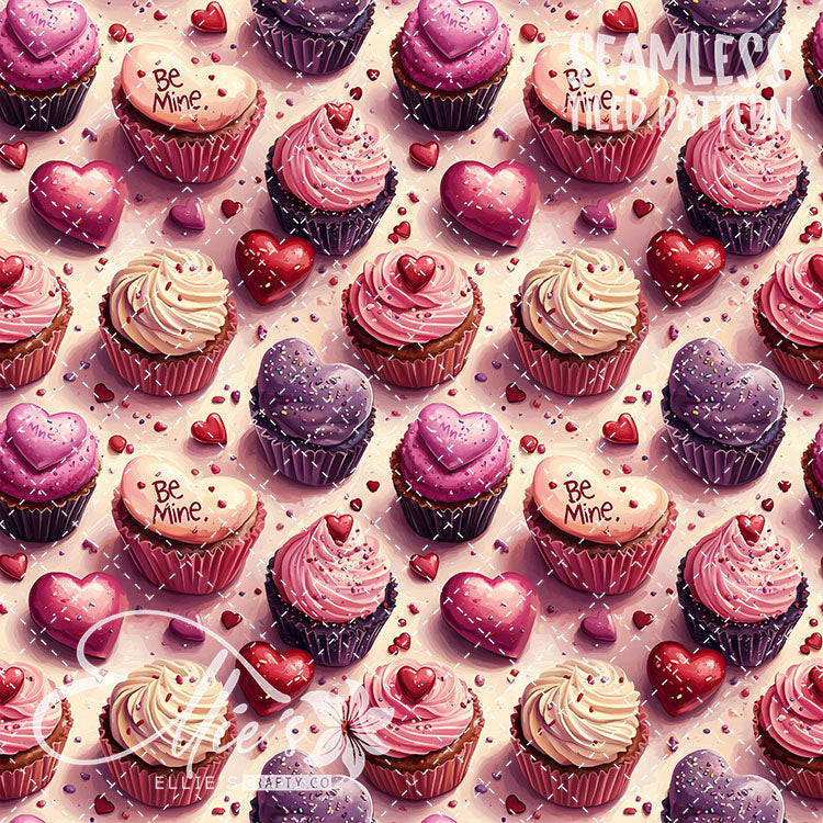 Valentines Sweets Bundle 2 - 20 Tiled Pattern Digital Images (Seamless)