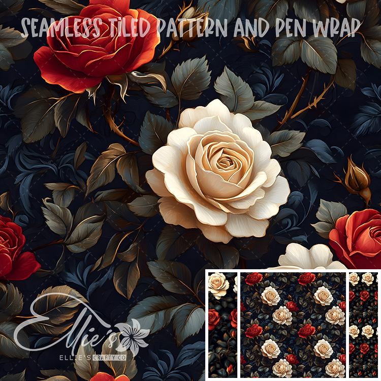 Image 75 - Seamless Tiled Pattern Digital Images for Vinyl/Tumbler Wraps & Pen Wraps