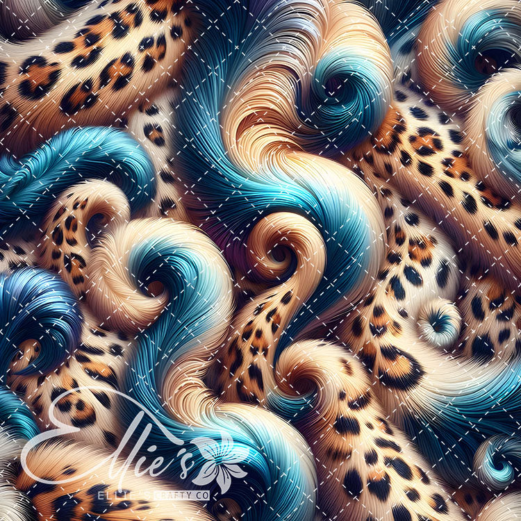 Lisa Frank Leopard V2 20 Digital Images (Not Seamless)