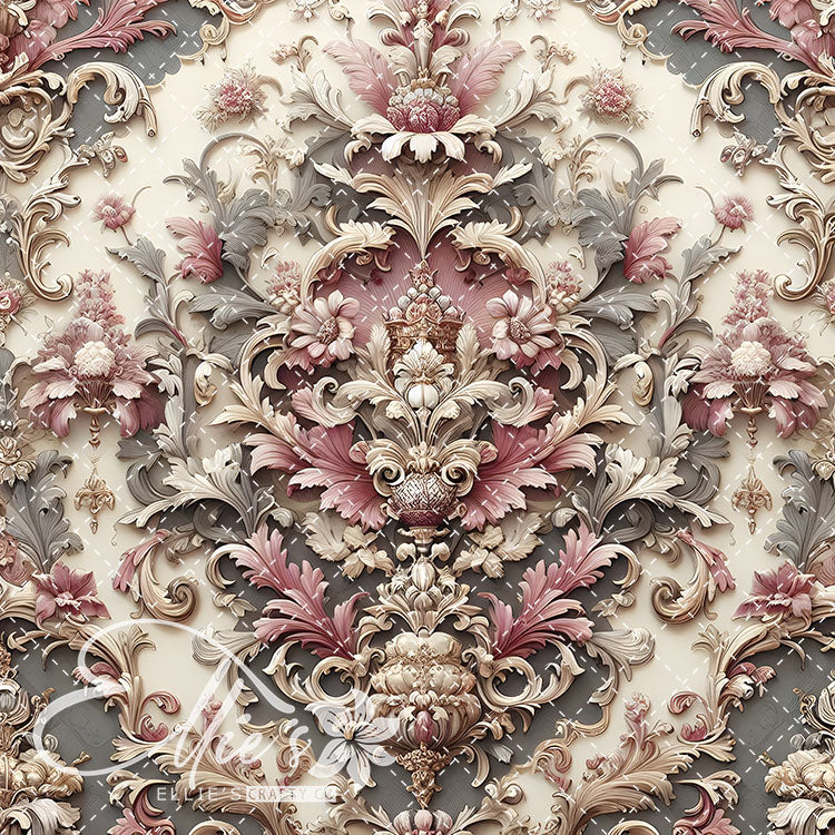 Rococo Blush 20 Digital Images (Not Seamless)