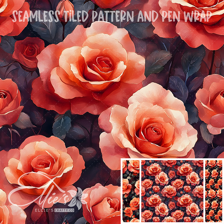 Image 99 - Seamless Tiled Pattern Digital Images for Vinyl/Tumbler Wraps & Pen Wraps