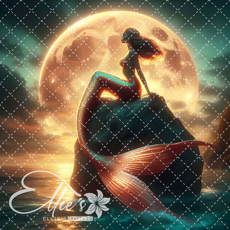 Mermaids Bundle #3 Original Square Size 15 Digital Images (Not Seamless)