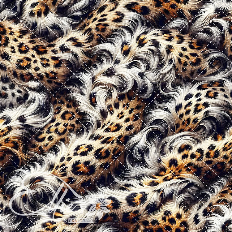 Feathered Leopard V1 20 Digital Images (Not Seamless)