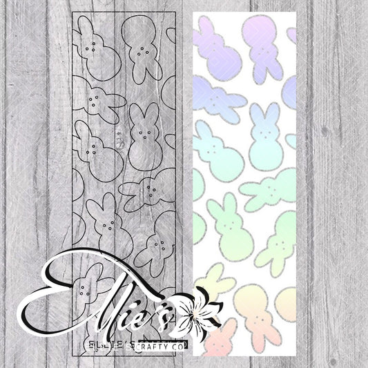 Easter Bunnies Pen Template