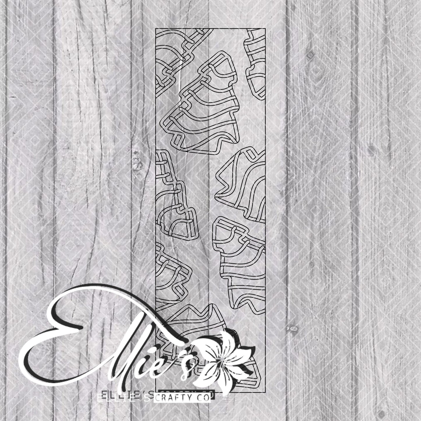 Christmas Cakes Pen Template