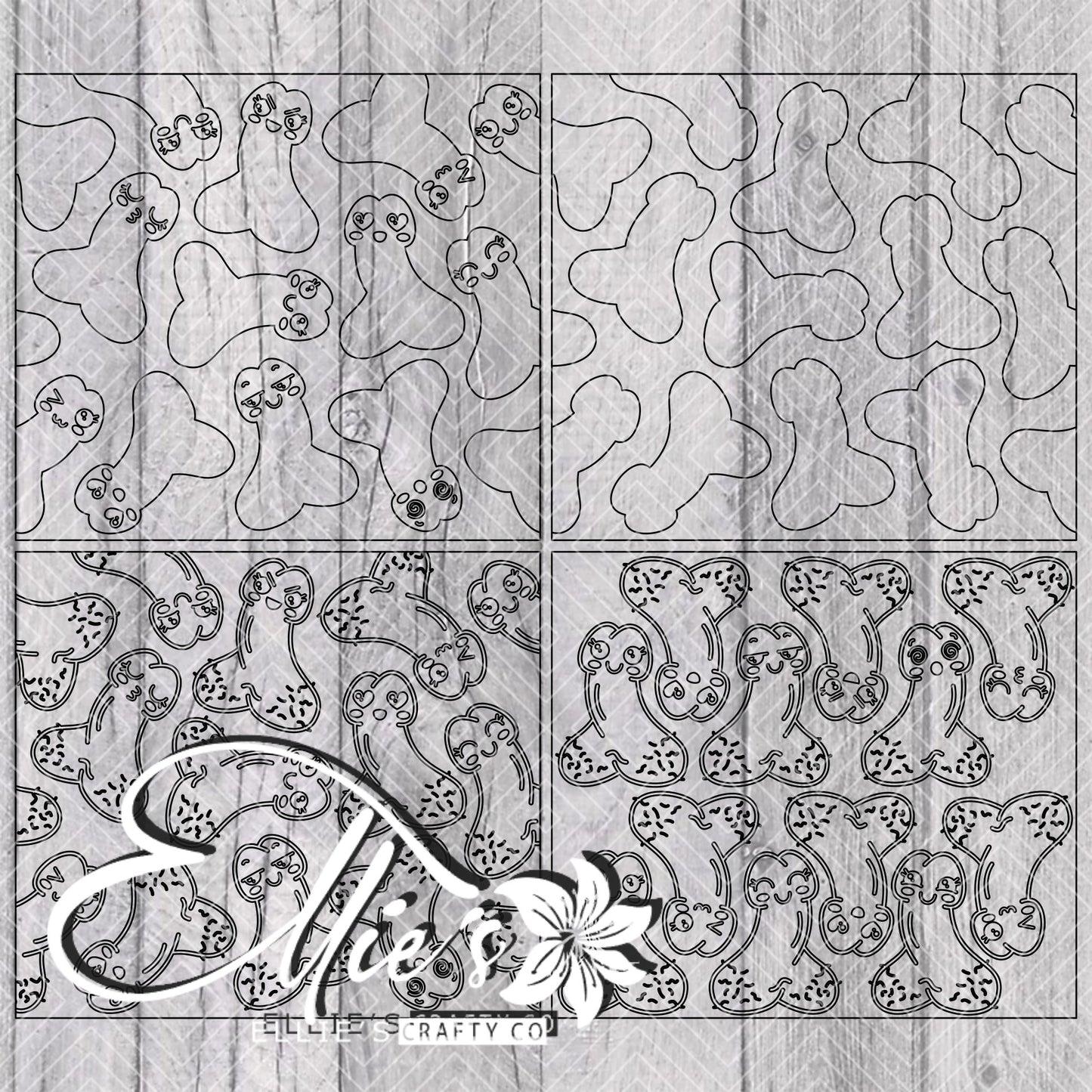 Cannoli Template for Straight Tumblers