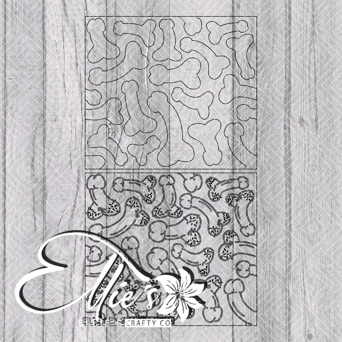 Cannoli Template for Straight Tumblers