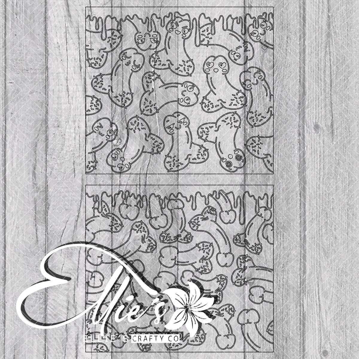 Cannoli Template for Straight Tumblers