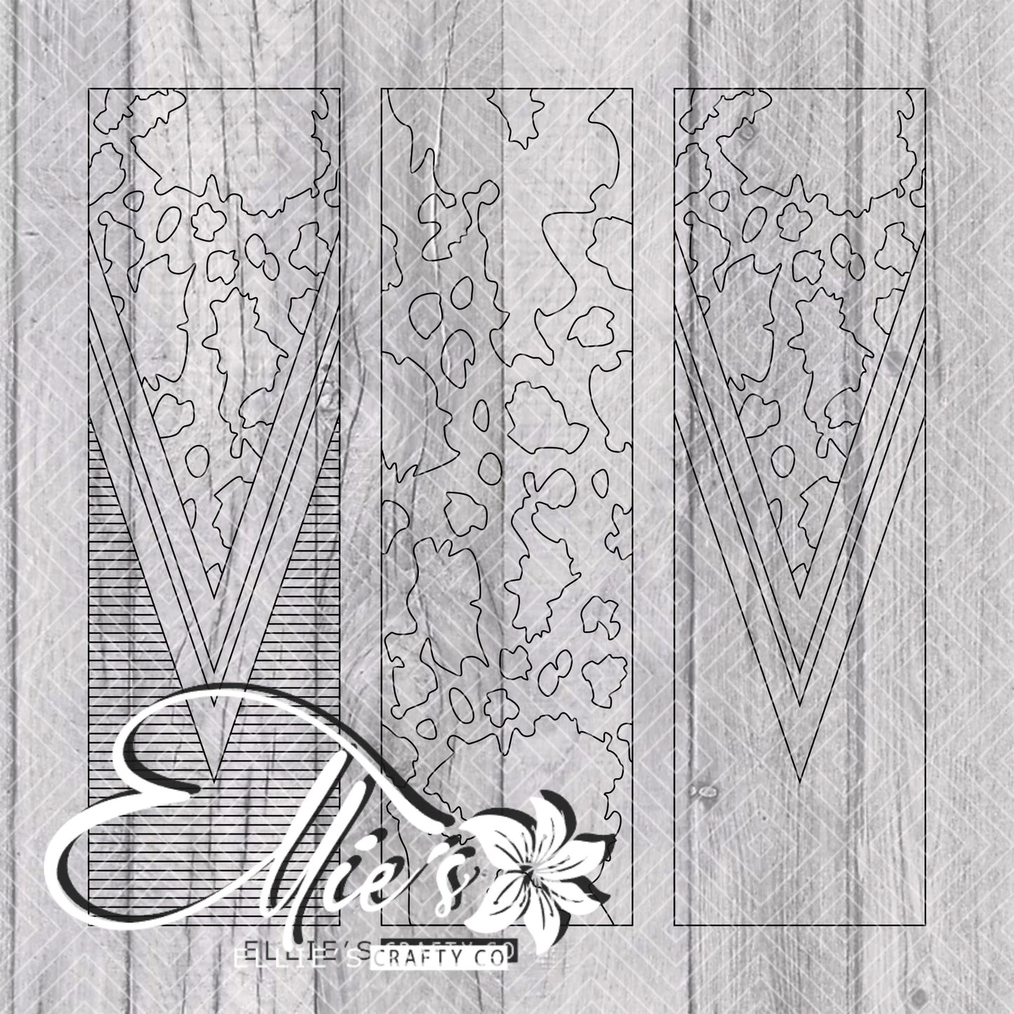 Cowhide Pen Template