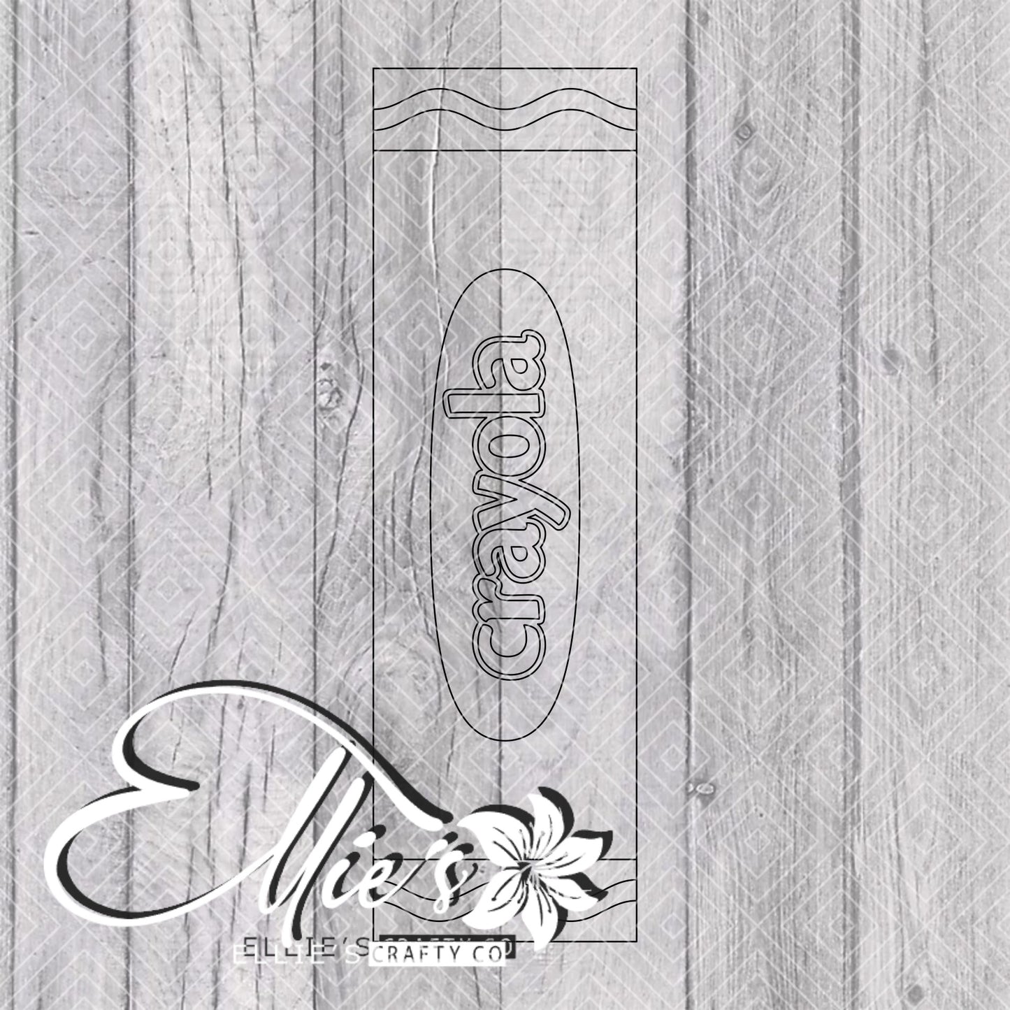 Crayon Pen Template