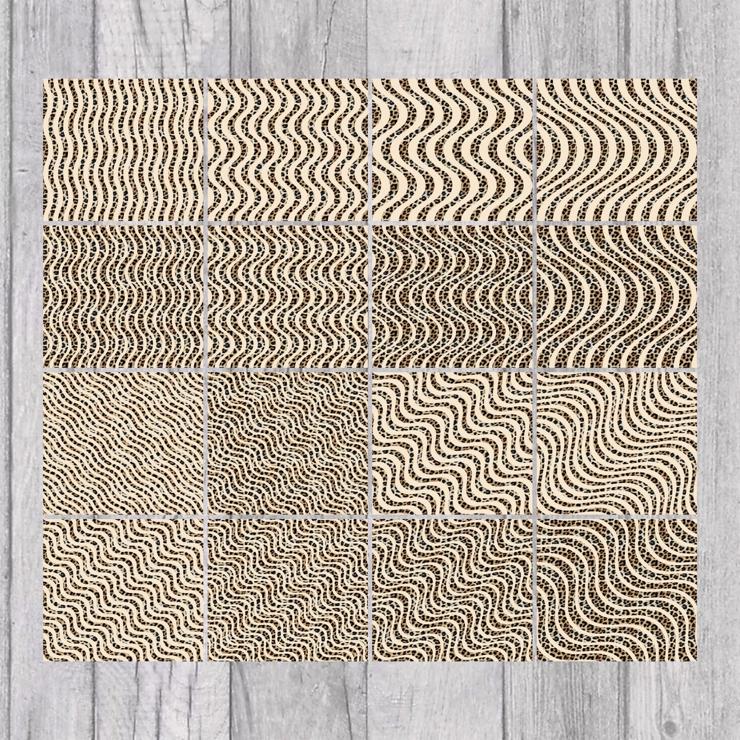Dizzy Spell Template for Straight Tumblers