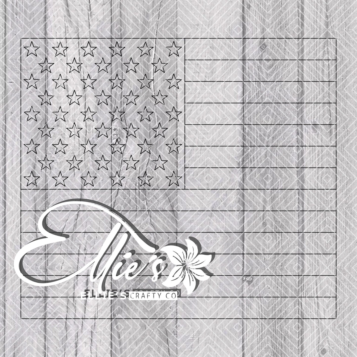 USA Flag Collection 2023 Templates for Straight Tumblers