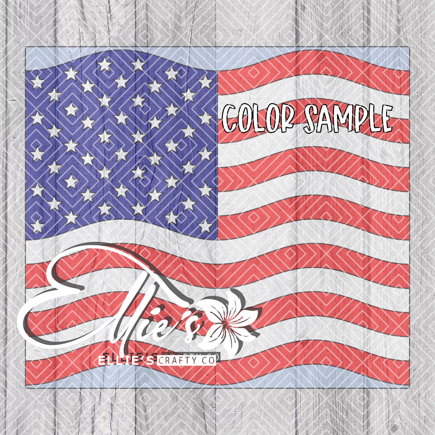 USA Flag Collection 2023 Templates for Straight Tumblers