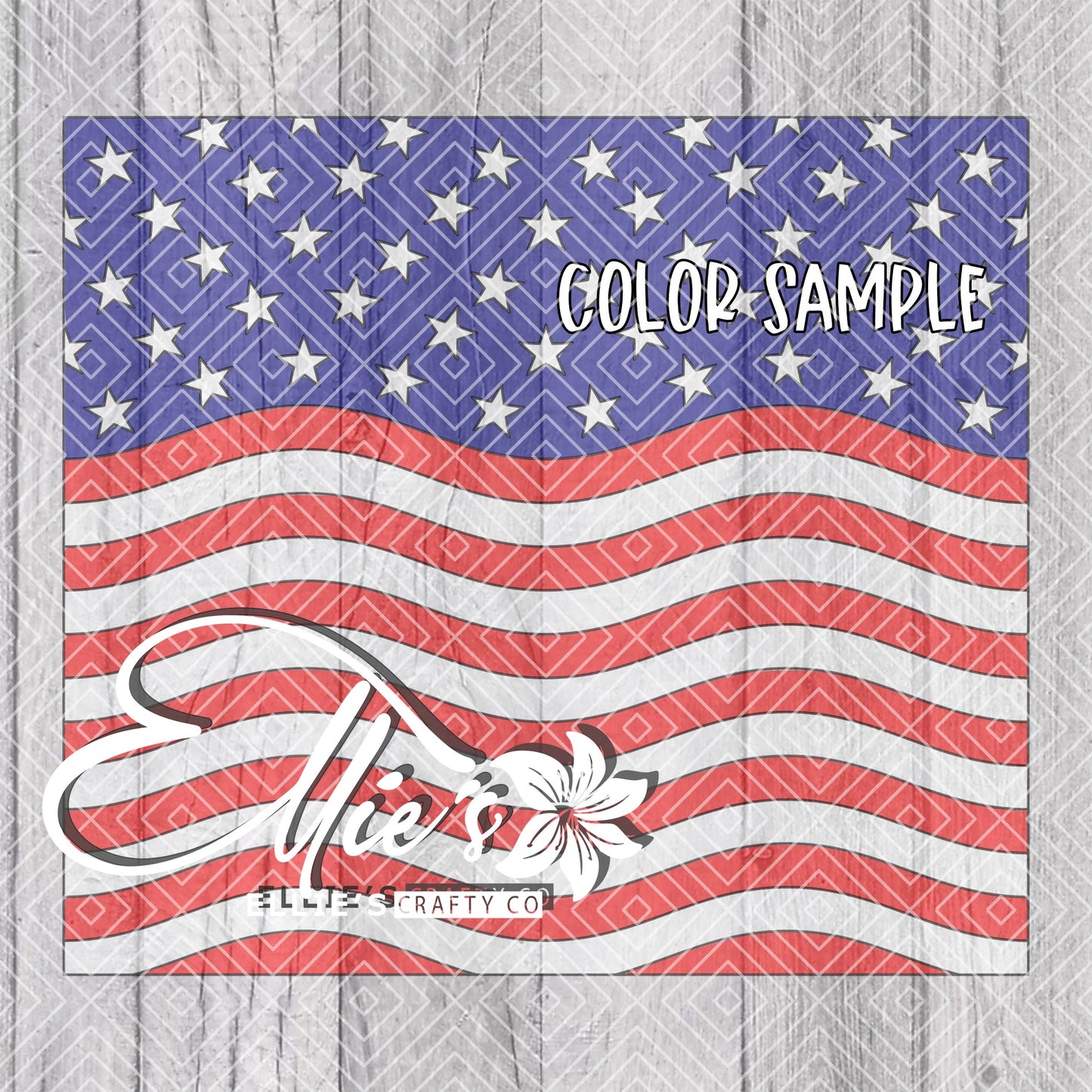 USA Flag Collection 2023 Templates for Straight Tumblers