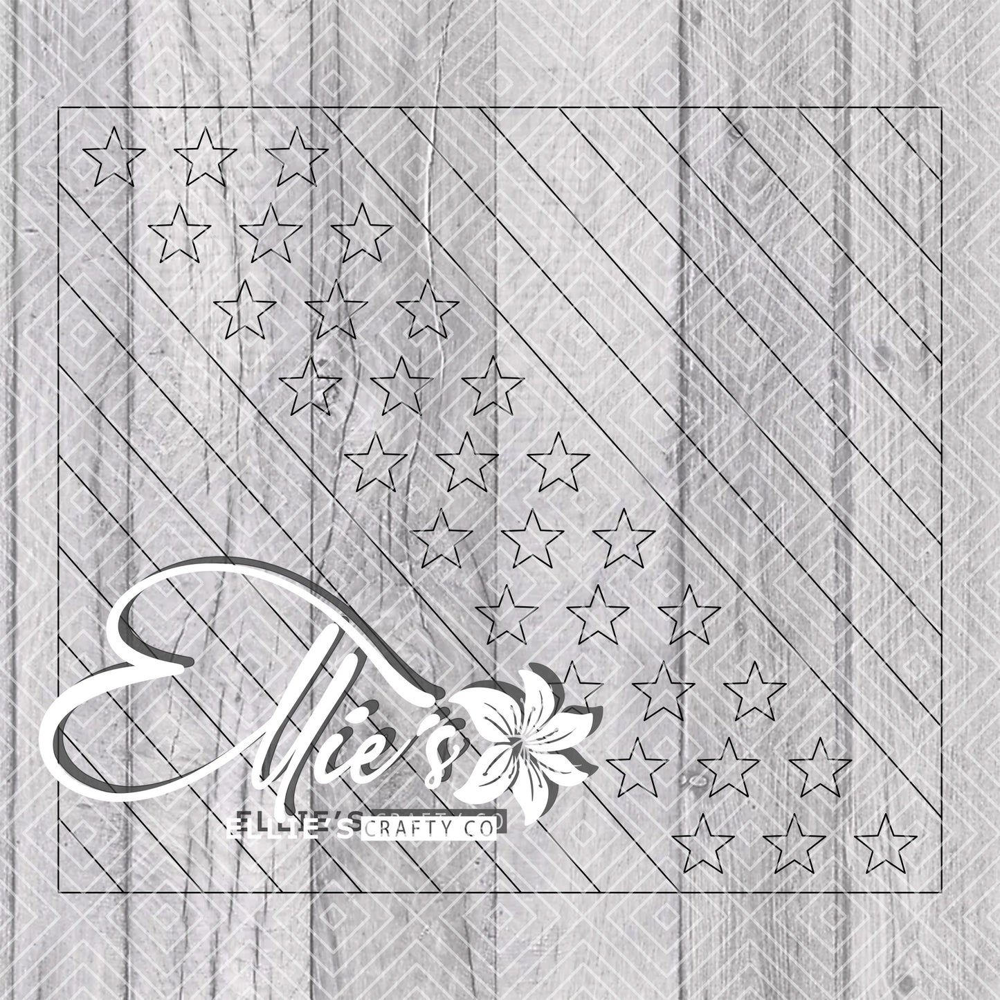 USA Flag Collection 2023 Templates for Straight Tumblers
