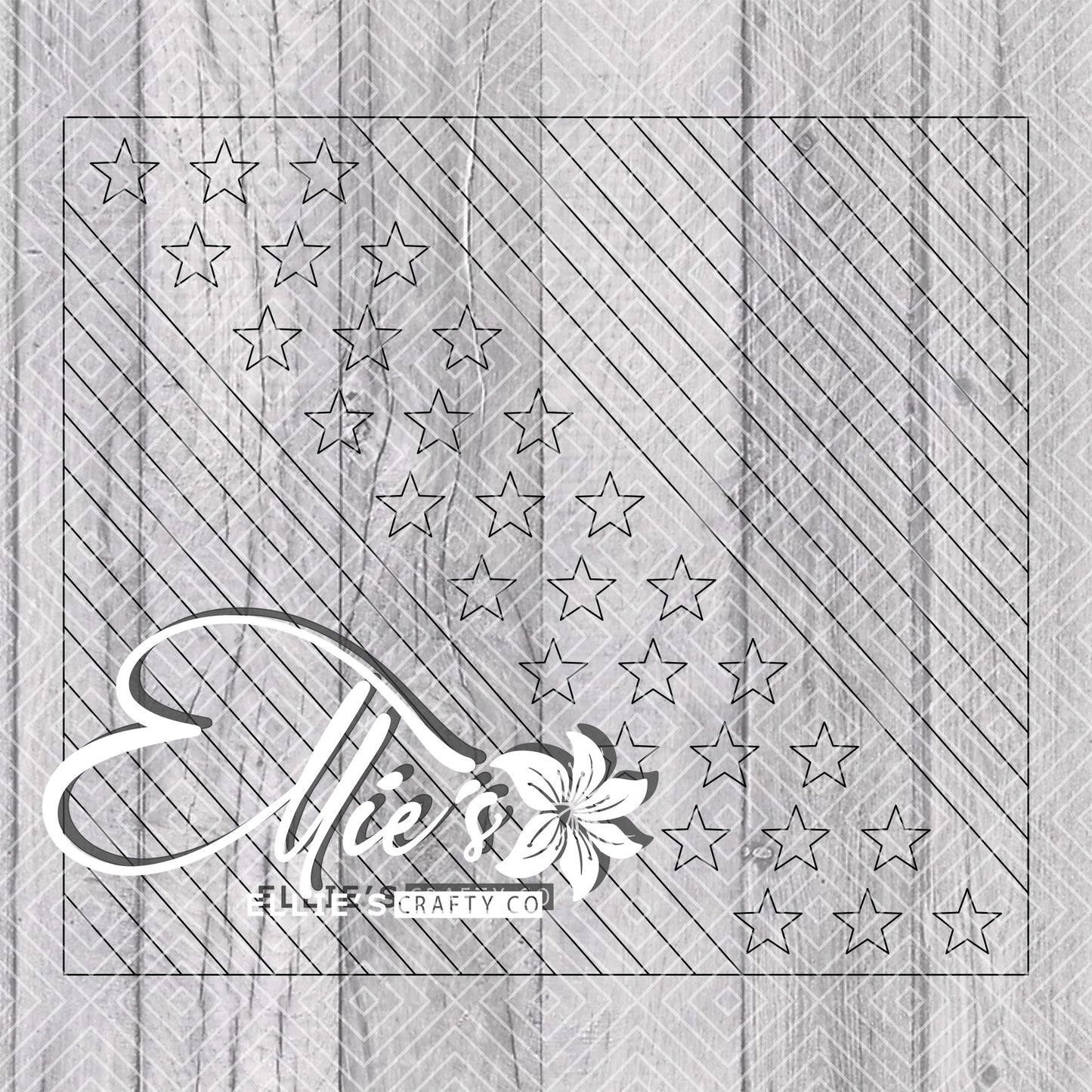 USA Flag Collection 2023 Templates for Straight Tumblers