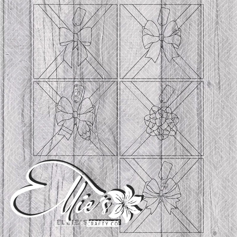 Gifts Wrap Bundle 4 Template for Straight Tumblers