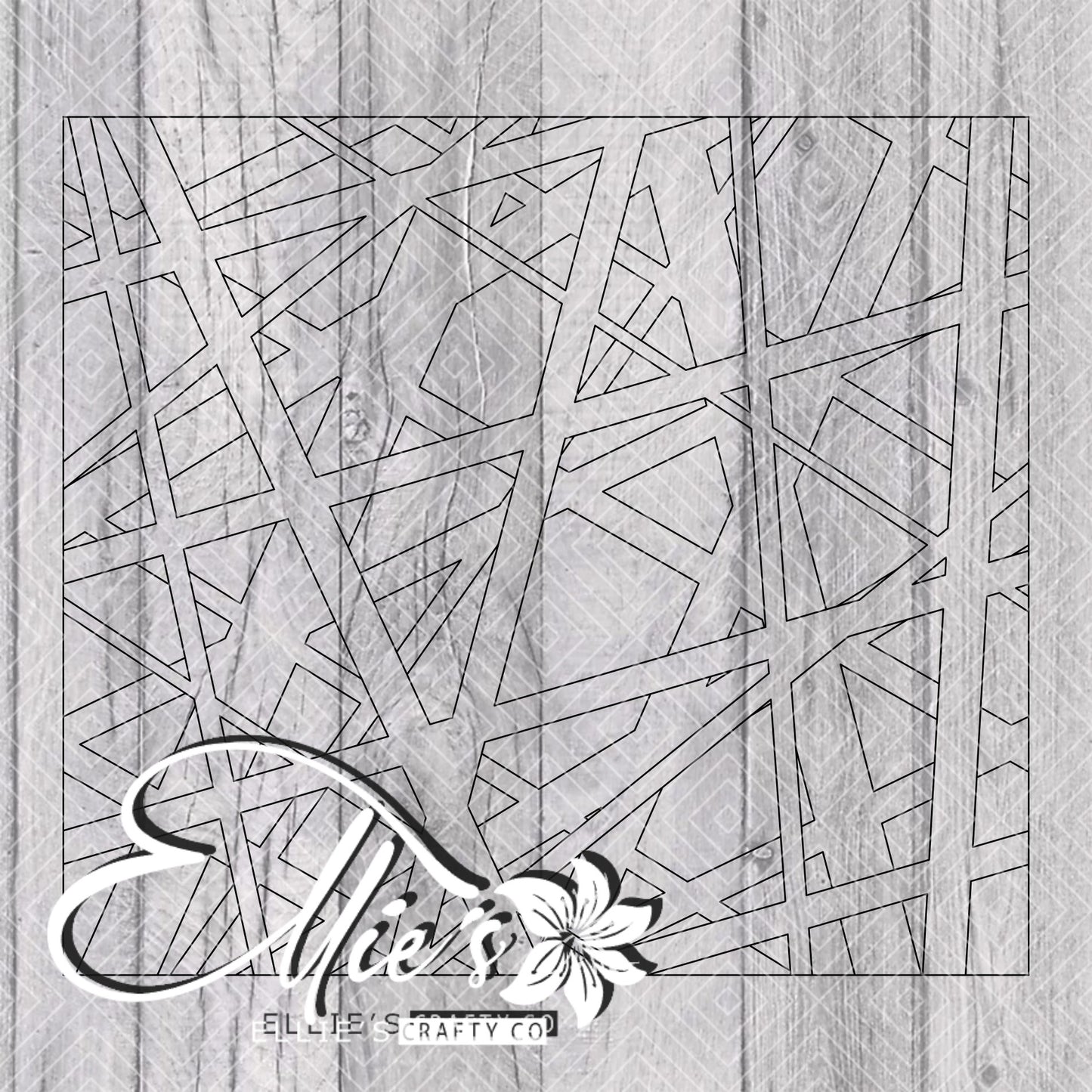 Frank*** Guitar Template for Straight Tumblers