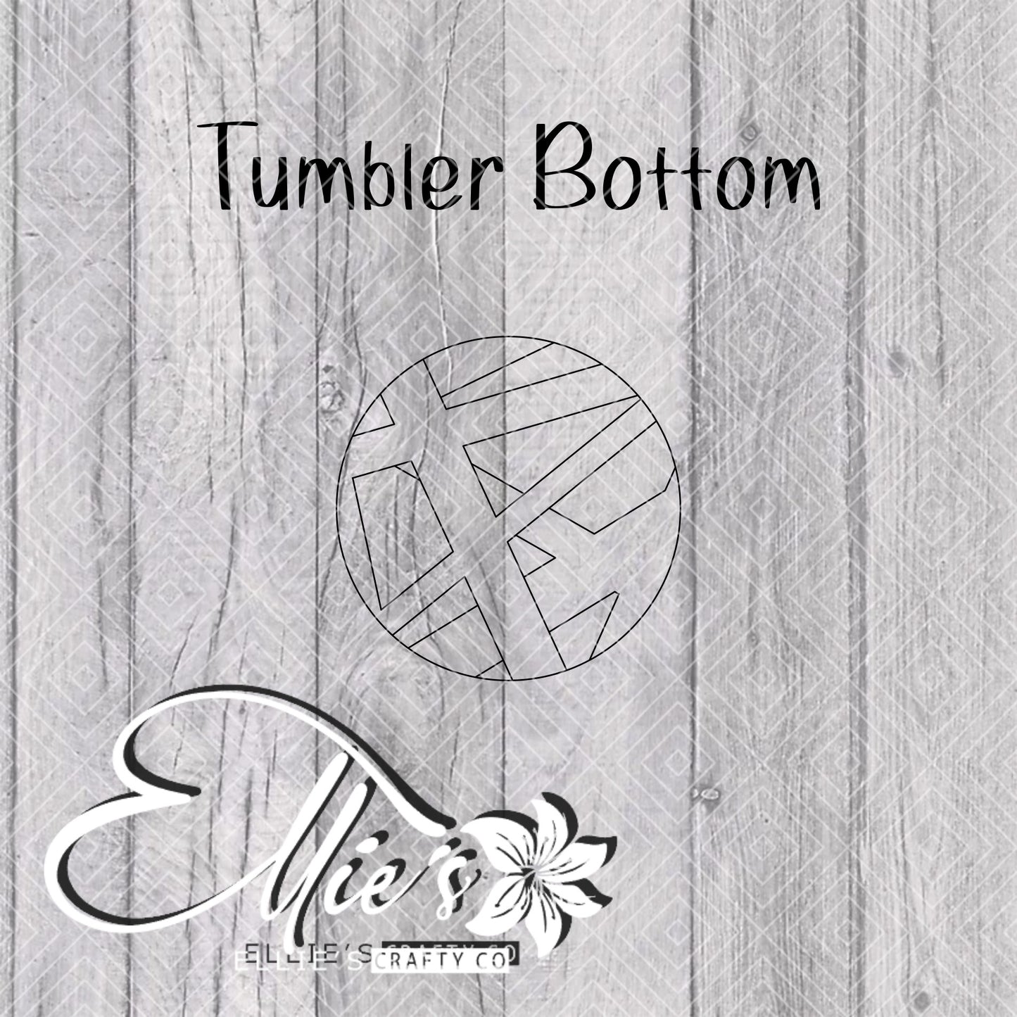Frank*** Guitar Template for Straight Tumblers