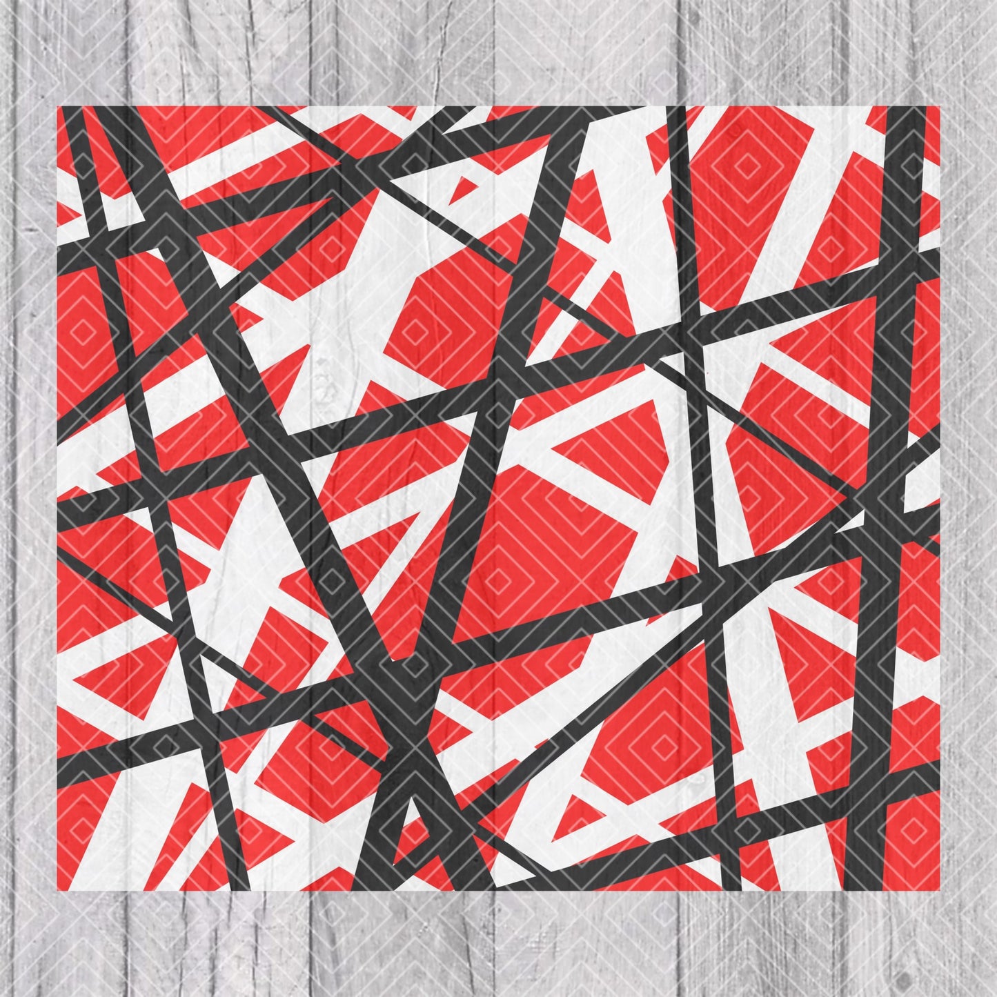 Frank*** Guitar Template for Straight Tumblers