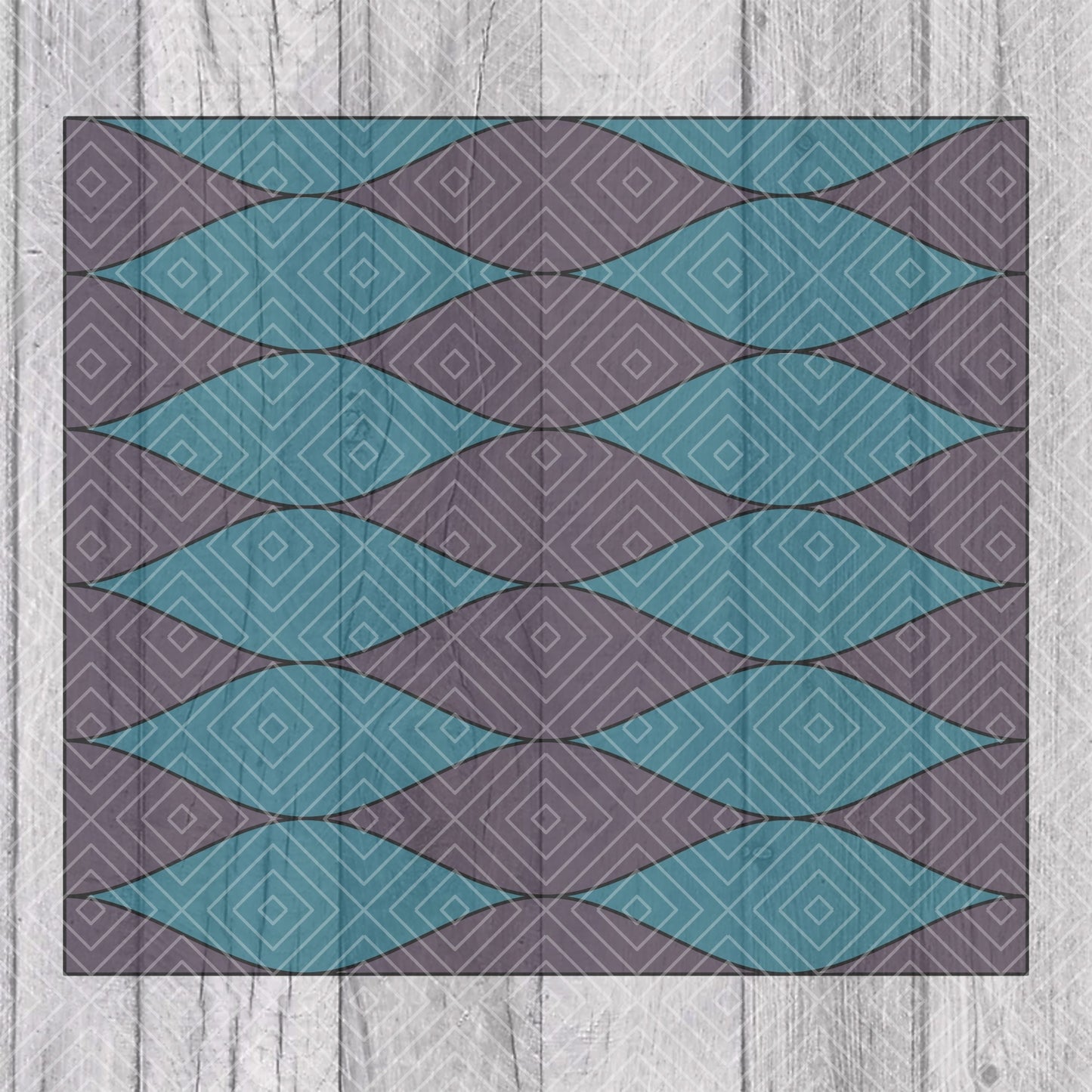 Hourglass Split Collection Template for Straight Tumblers
