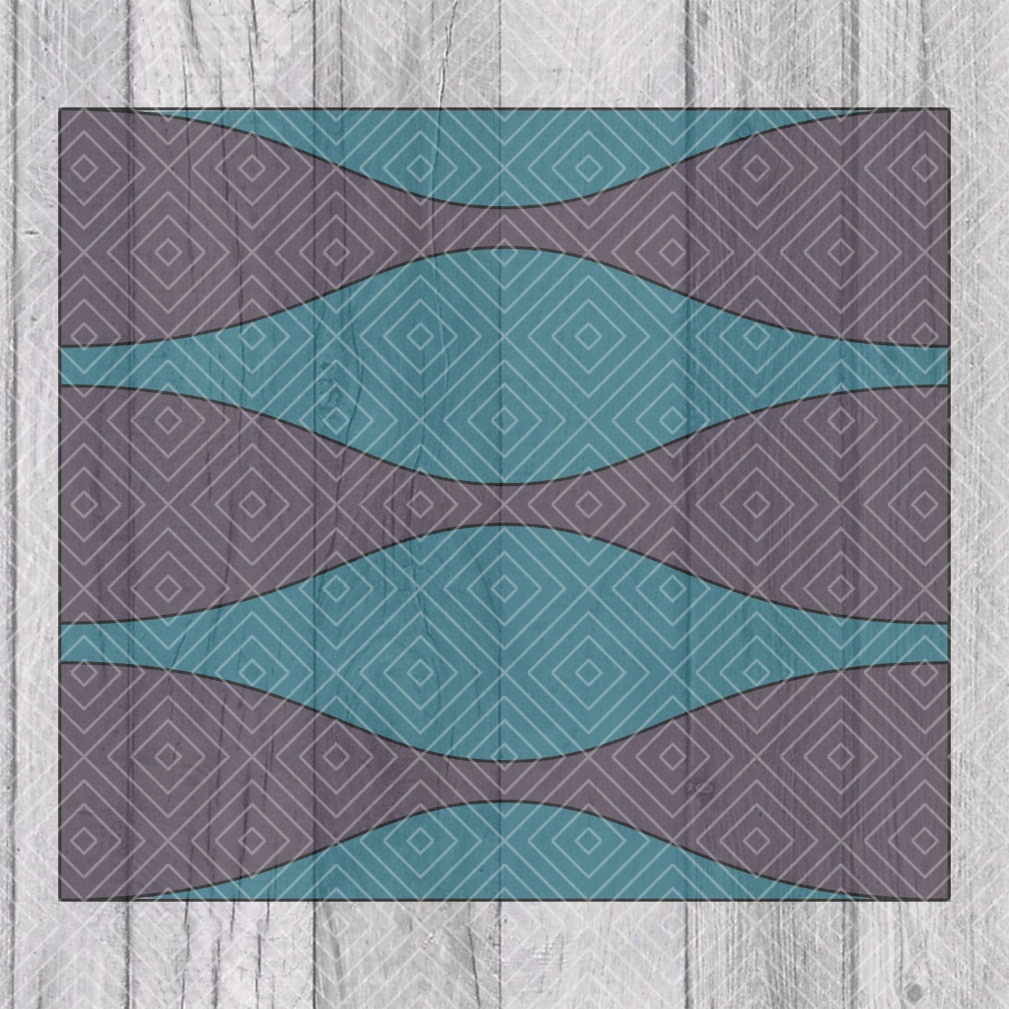 Hourglass Split Collection Template for Straight Tumblers