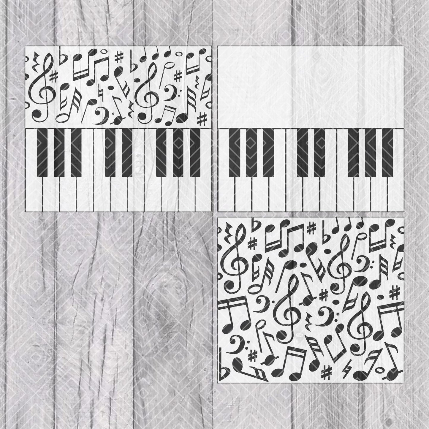 Midlands Melody Collection Template for Straight Tumblers