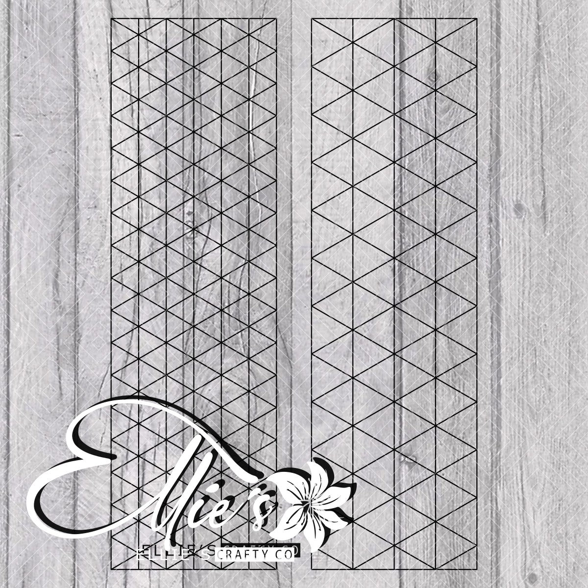 Triangles Pen Template