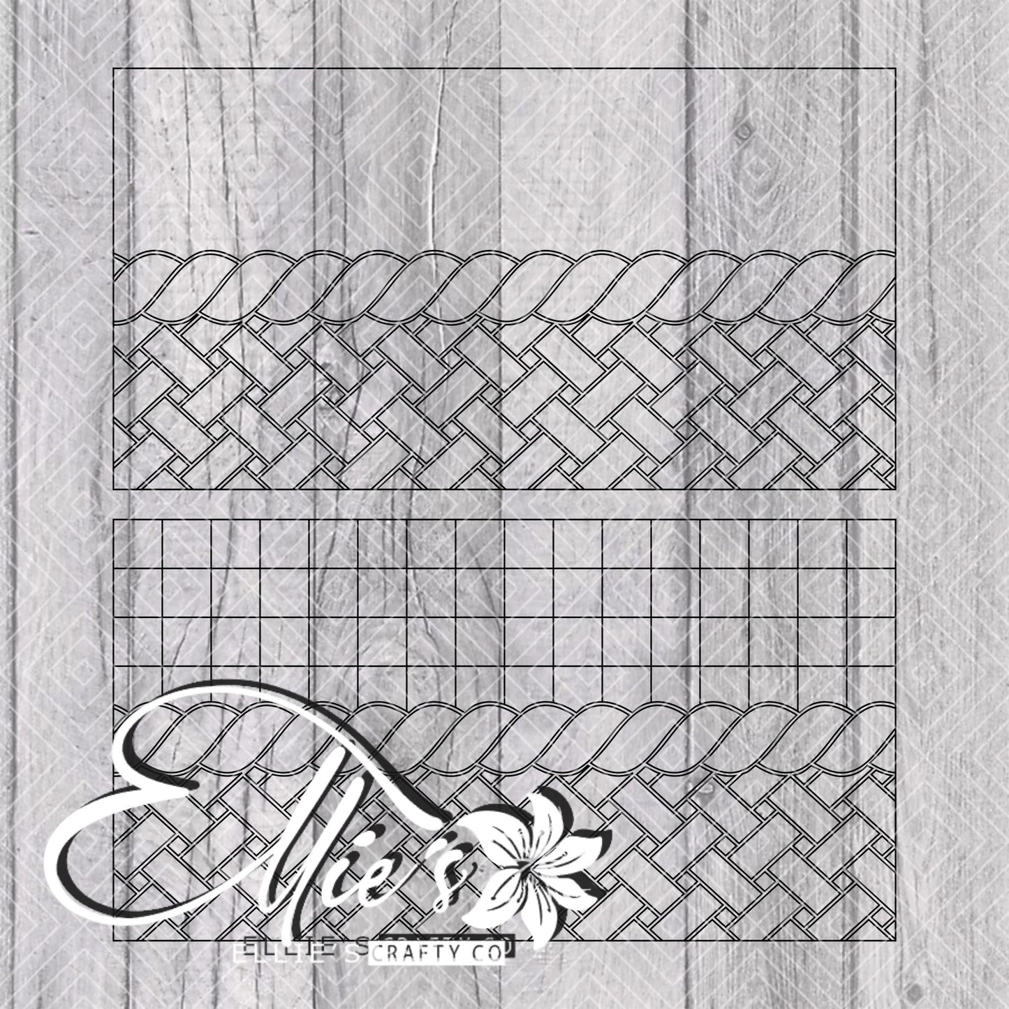 Picnic Template for Mini Skinny Tumblers