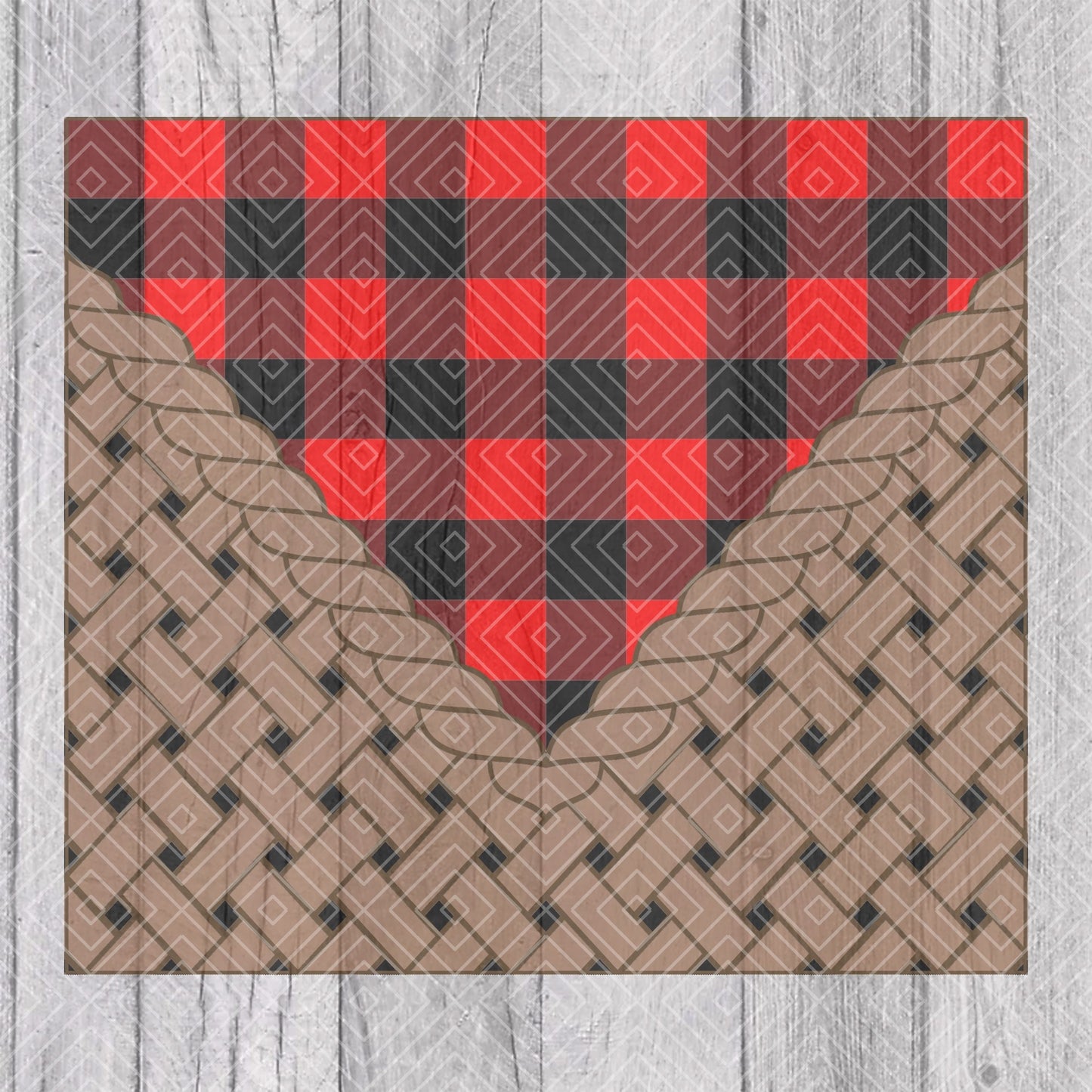 Picnic V2 Template for Straight Tumblers
