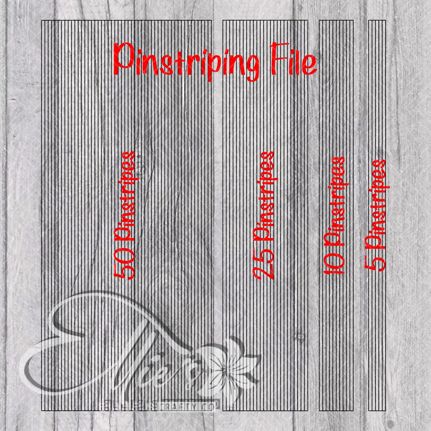 Pinstripes file for Tumblers and Pens