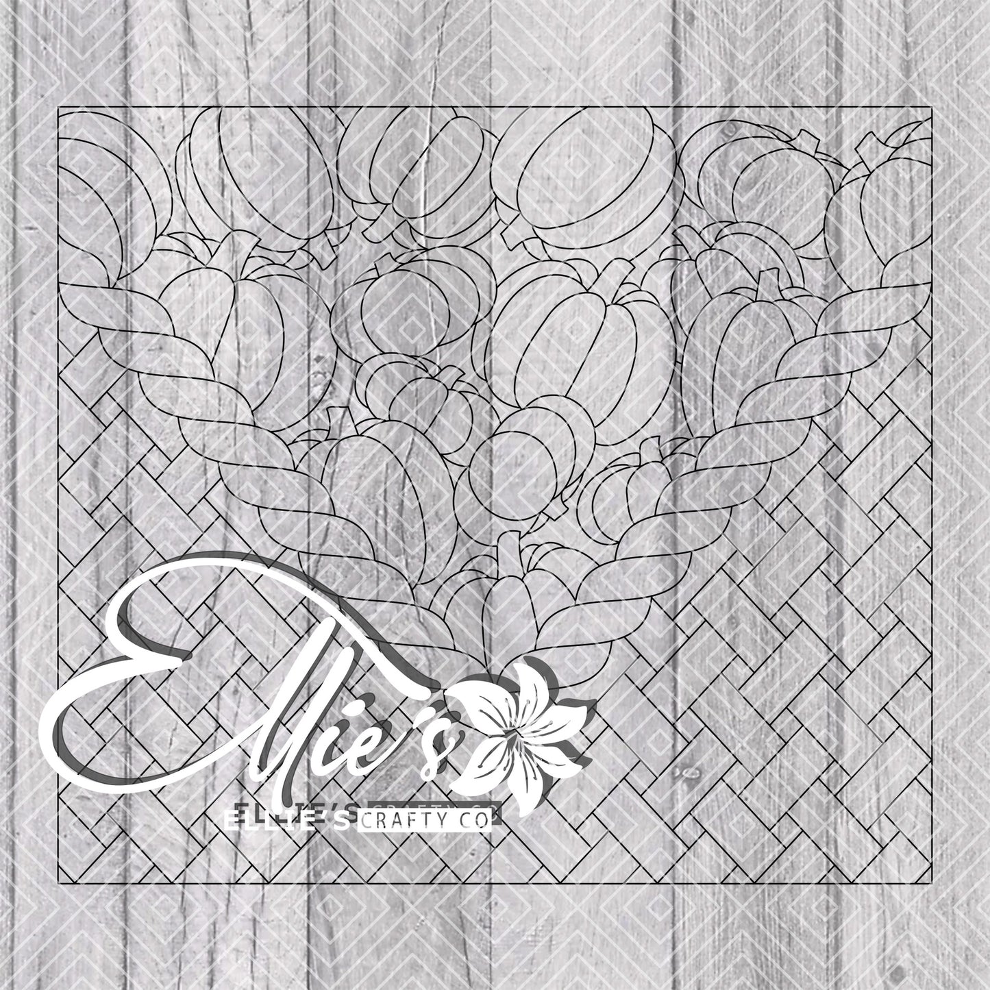 Pumpkin Fest V2 Template for Straight Tumblers