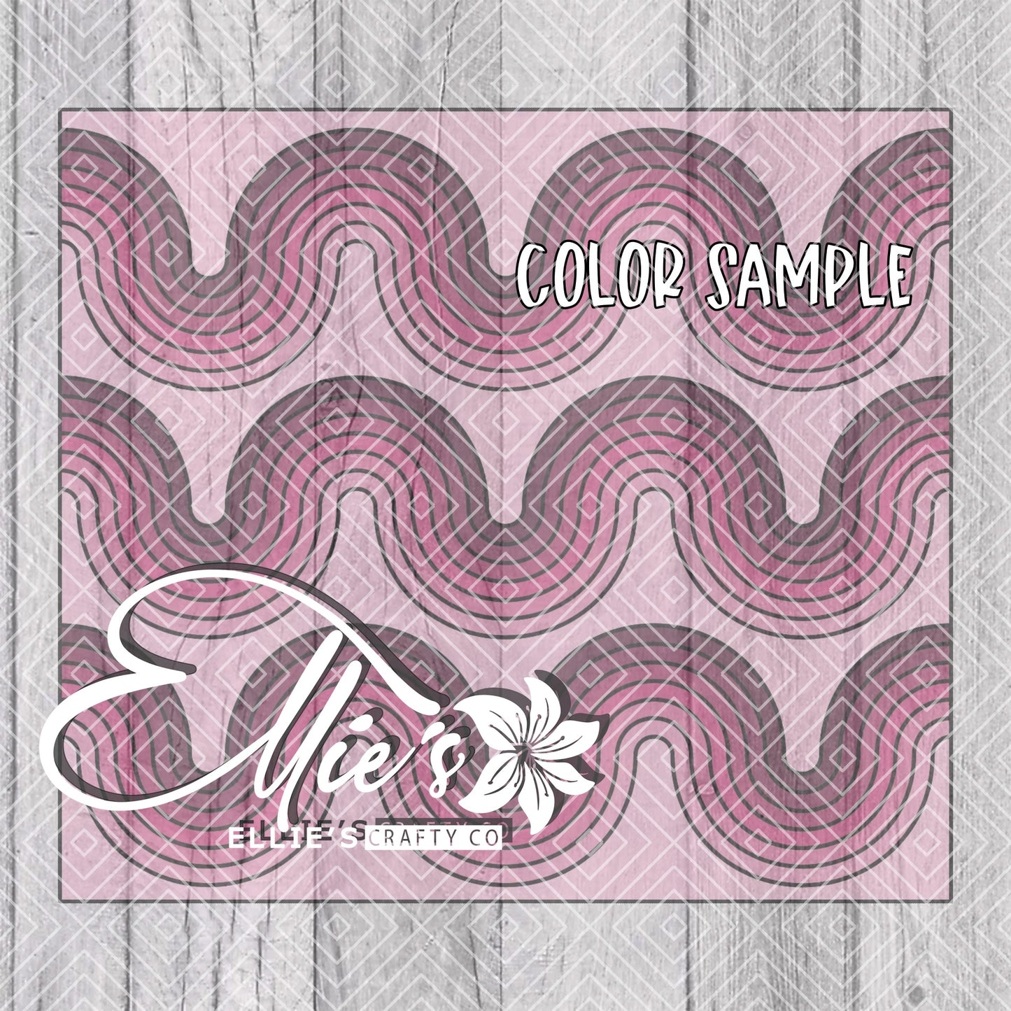 Retro Vibes Collection V1-V4 Template for Straight Tumblers