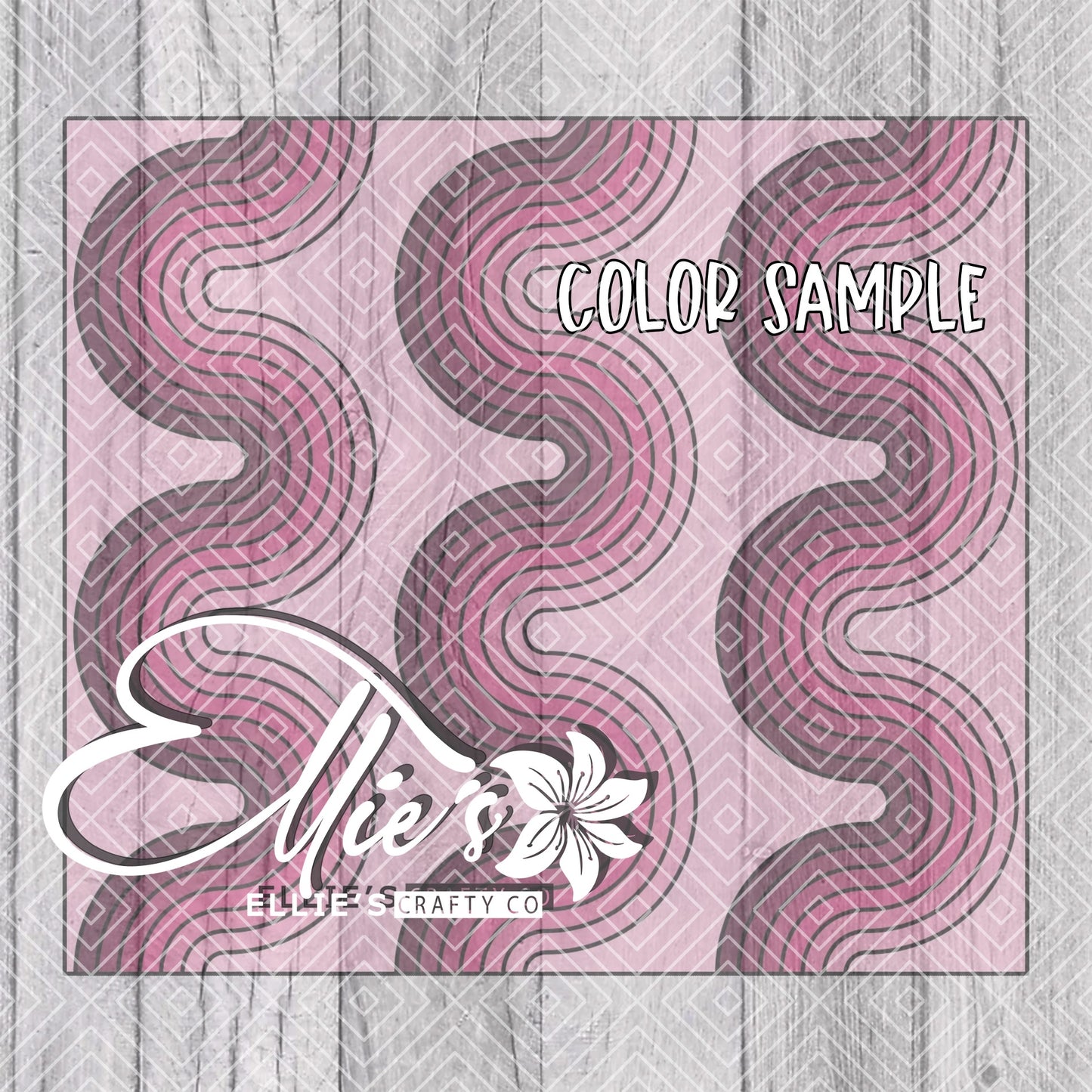 Retro Vibes Collection V1-V4 Template for Straight Tumblers