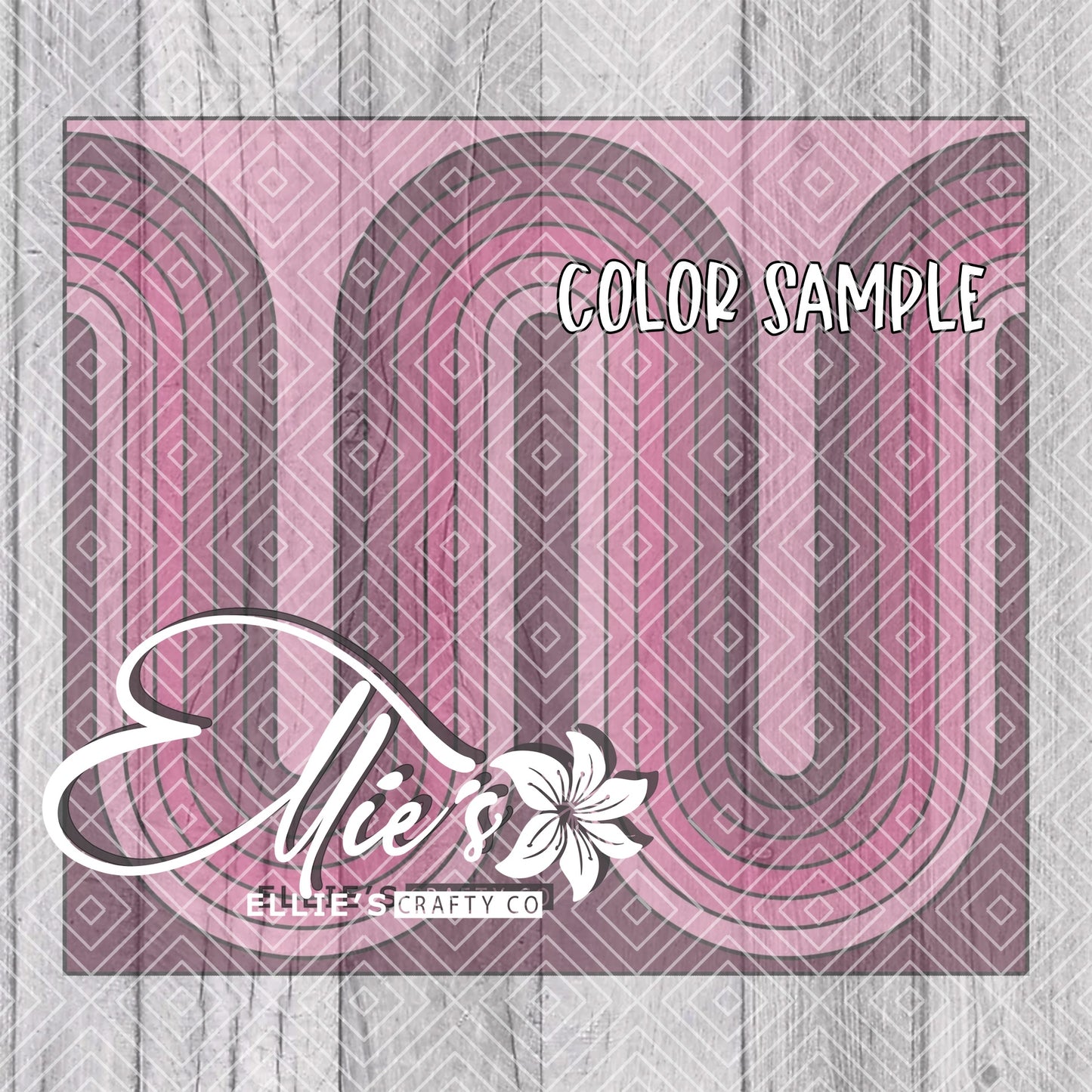 Retro Vibes Collection V1-V4 Template for Straight Tumblers
