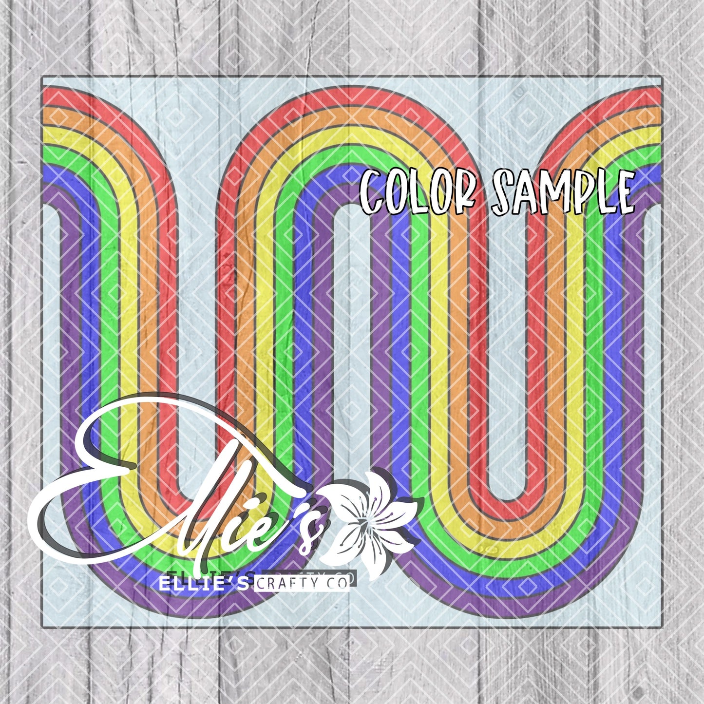 Retro Vibes Collection V3 Template for Straight Tumblers