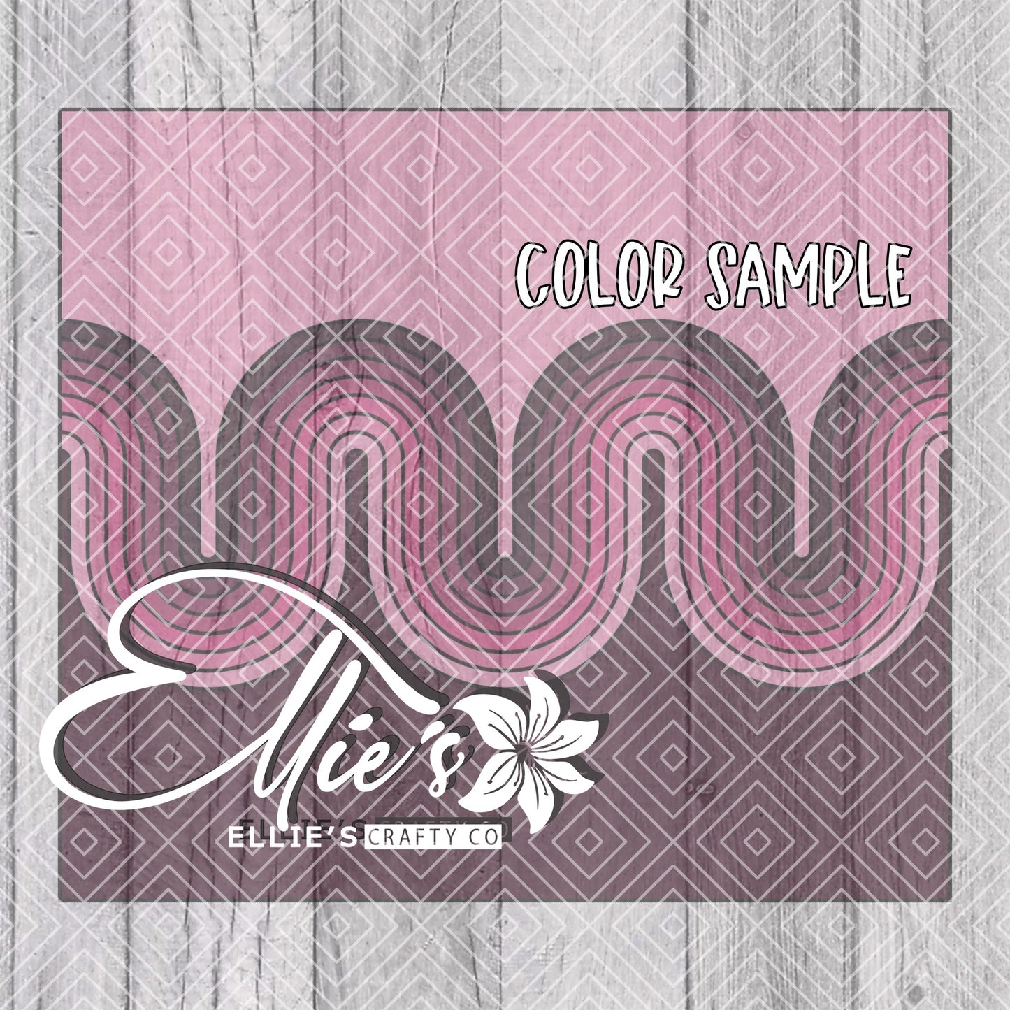 Retro Vibes Collection V1-V4 Template for Straight Tumblers