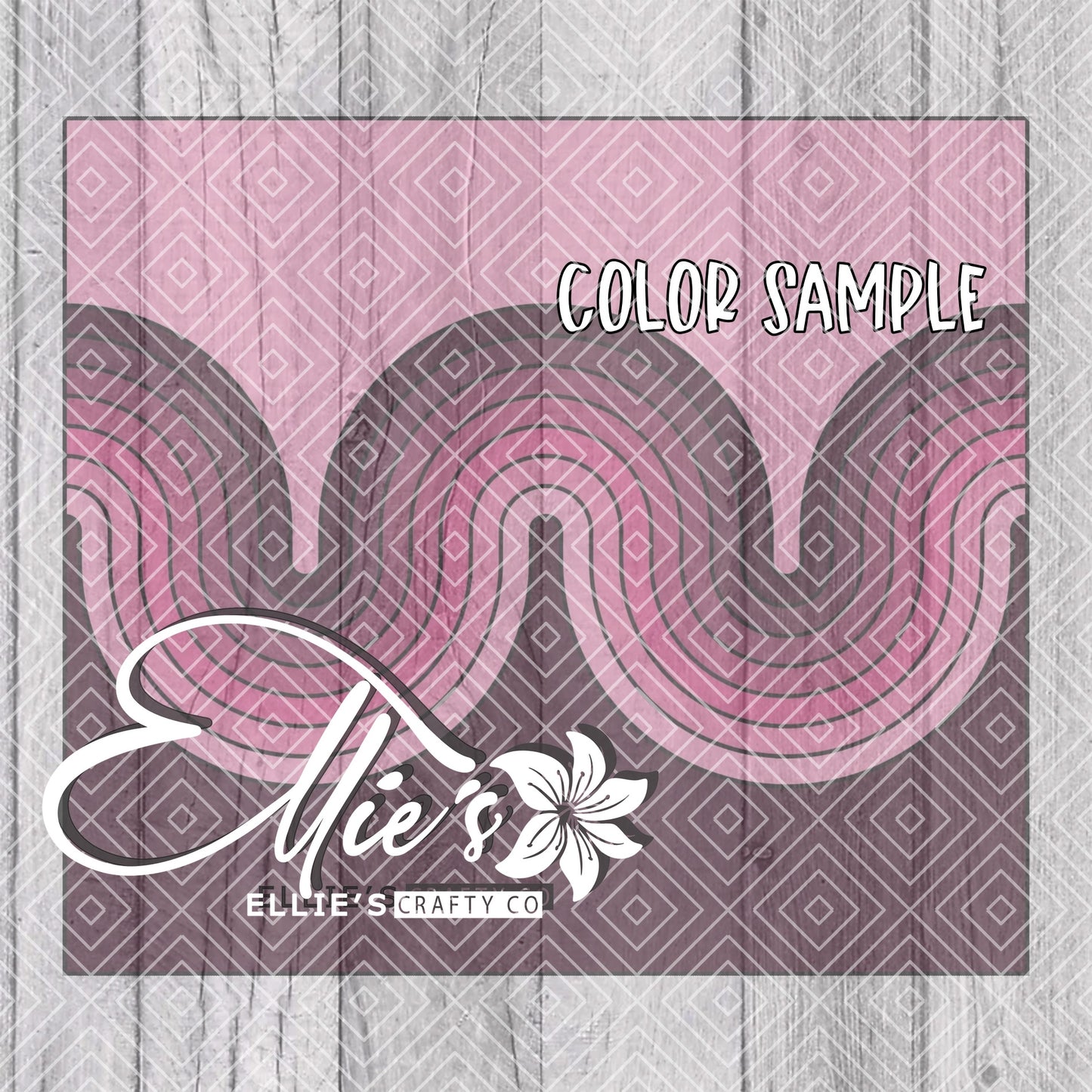 Retro Vibes Collection V1-V4 Template for Straight Tumblers