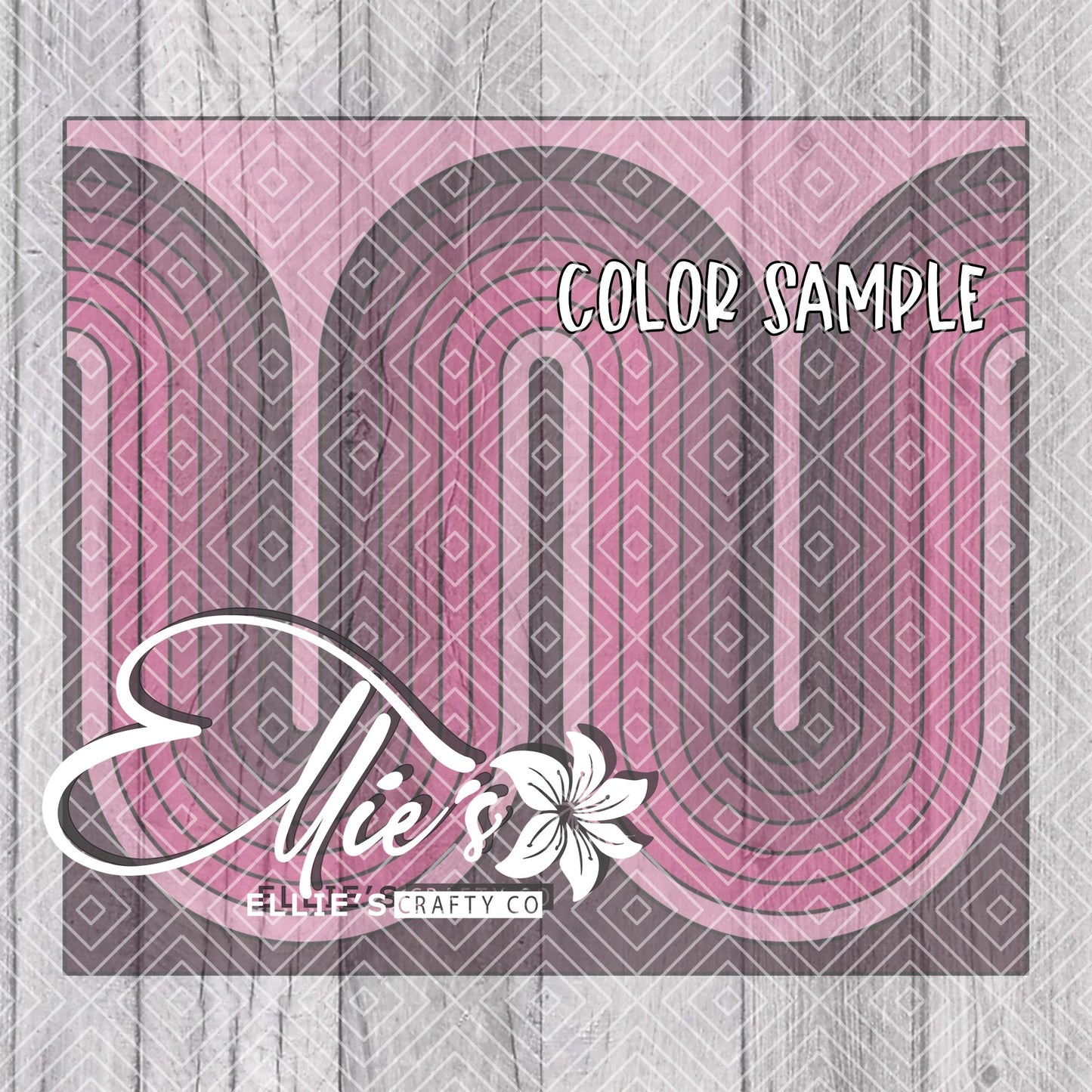 Retro Vibes Collection V1-V4 Template for Straight Tumblers
