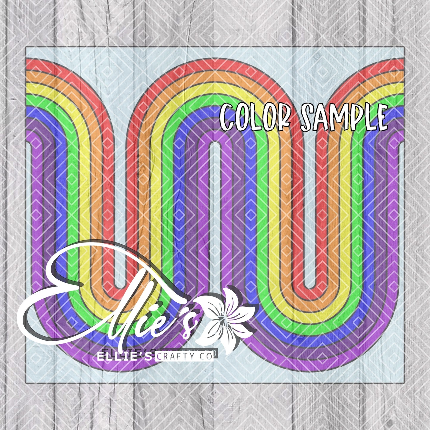 Retro Vibes Collection V3 Template for Straight Tumblers