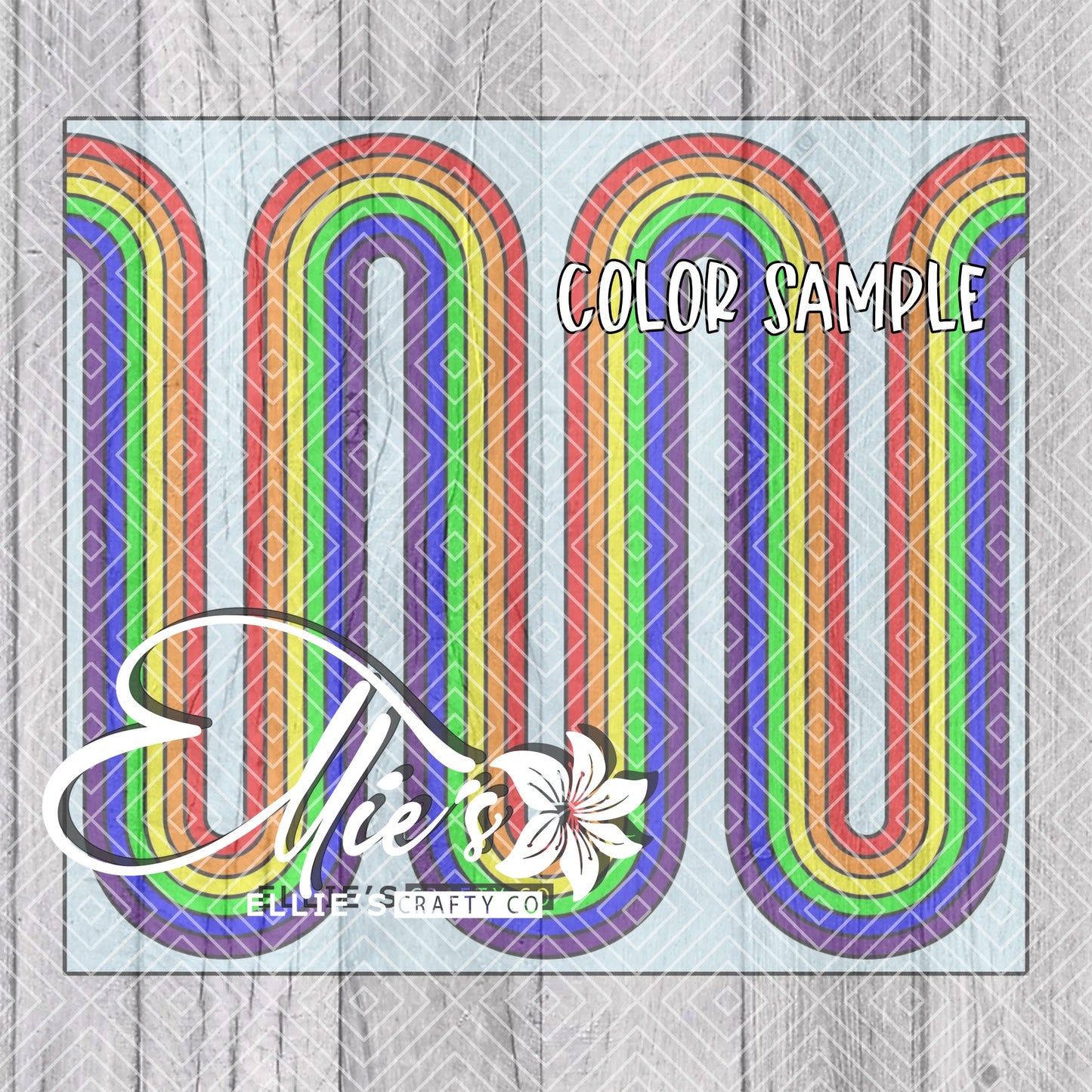 Retro Vibes Collection V3 Template for Straight Tumblers