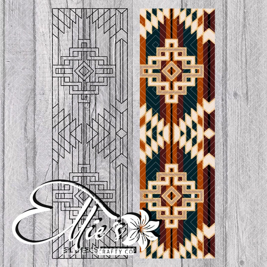 Southwestern Mosaic Blanket Pen Template V3