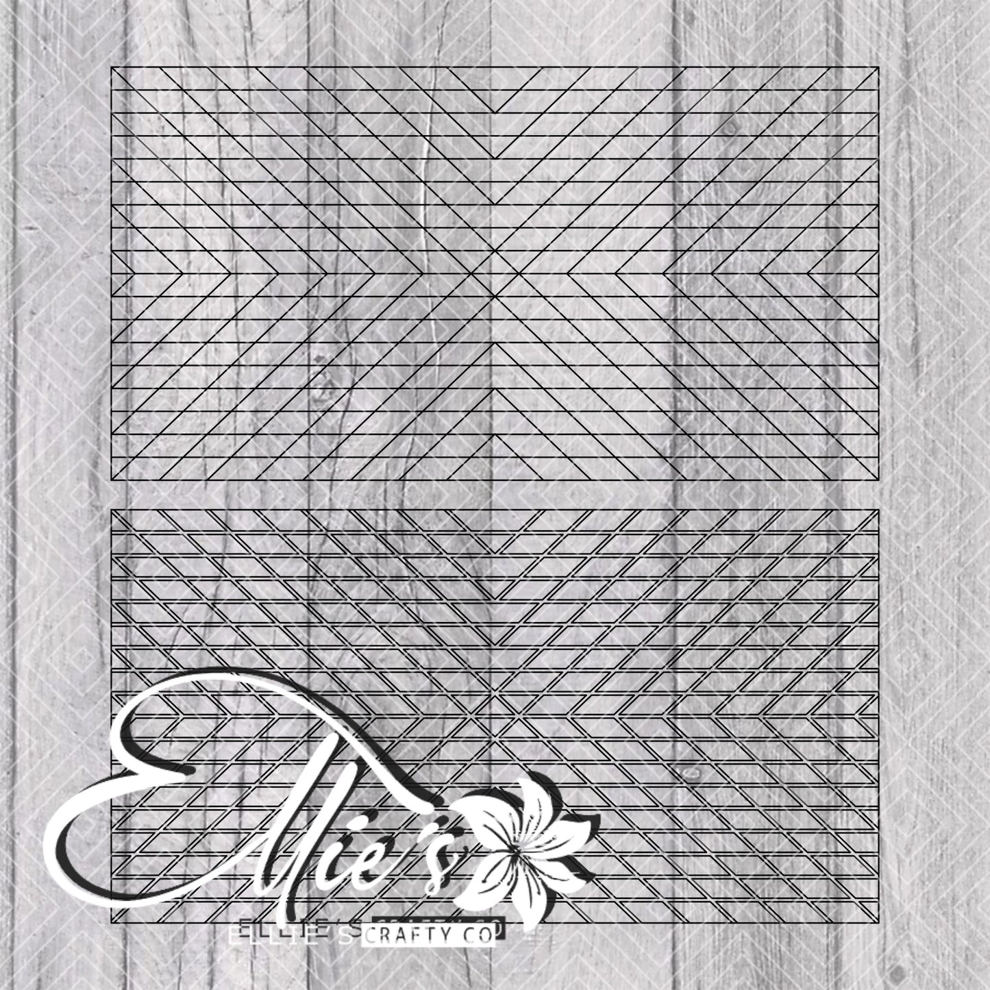 Southwestern Template for Mini Skinny Tumblers