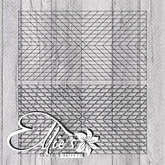 Southwestern Template for Mini Skinny Tumblers
