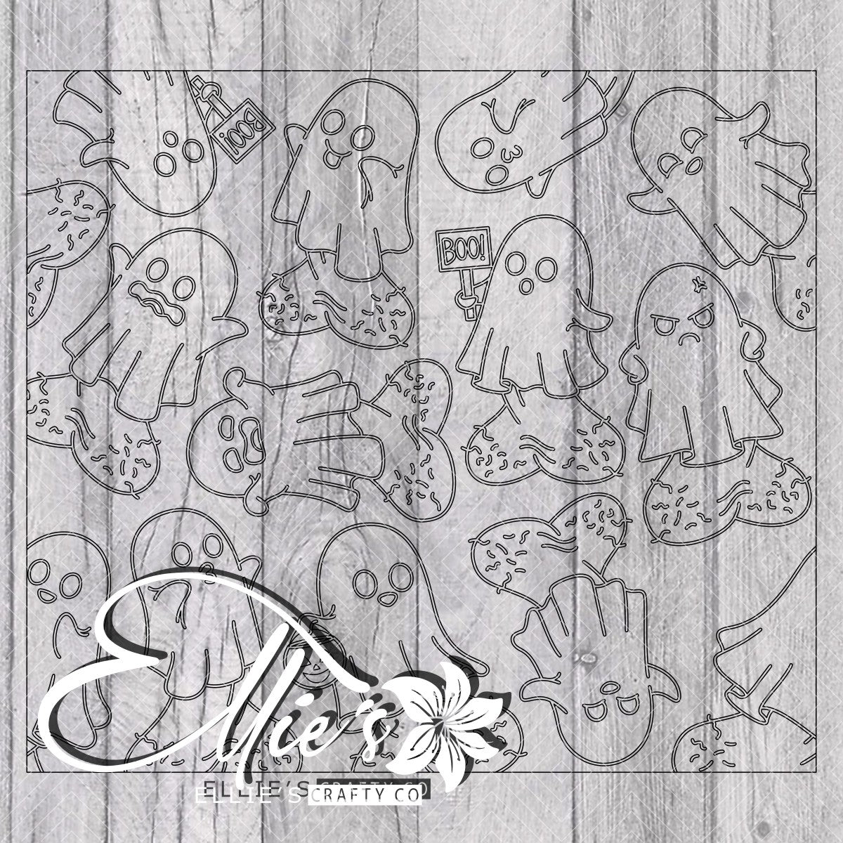 BOOners Template for Straight Tumblers