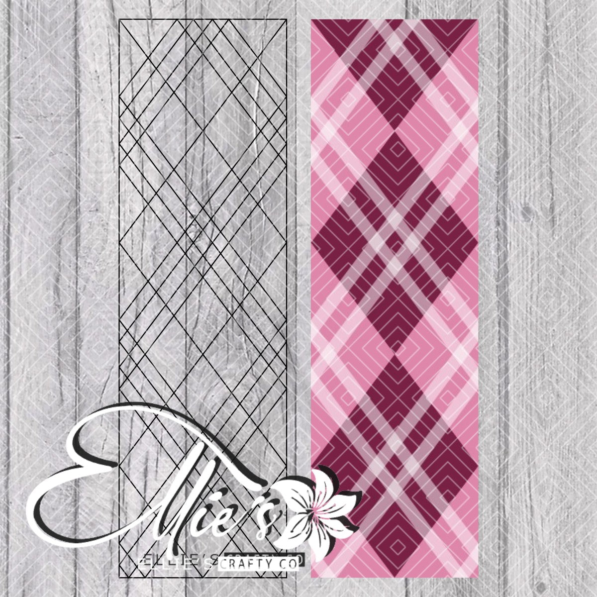 Argyle Sweater Pen Template
