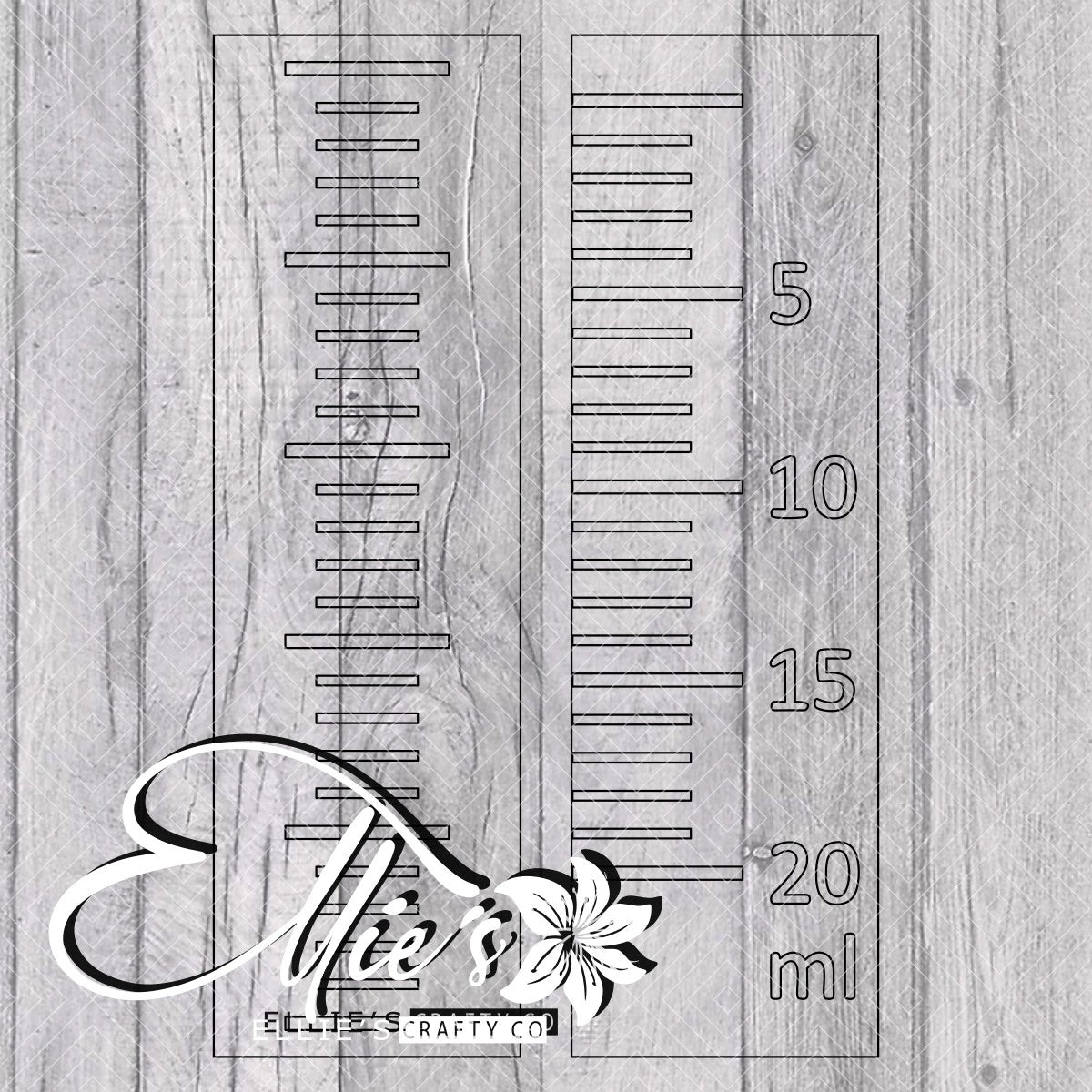 Syringe Shot Pen Template